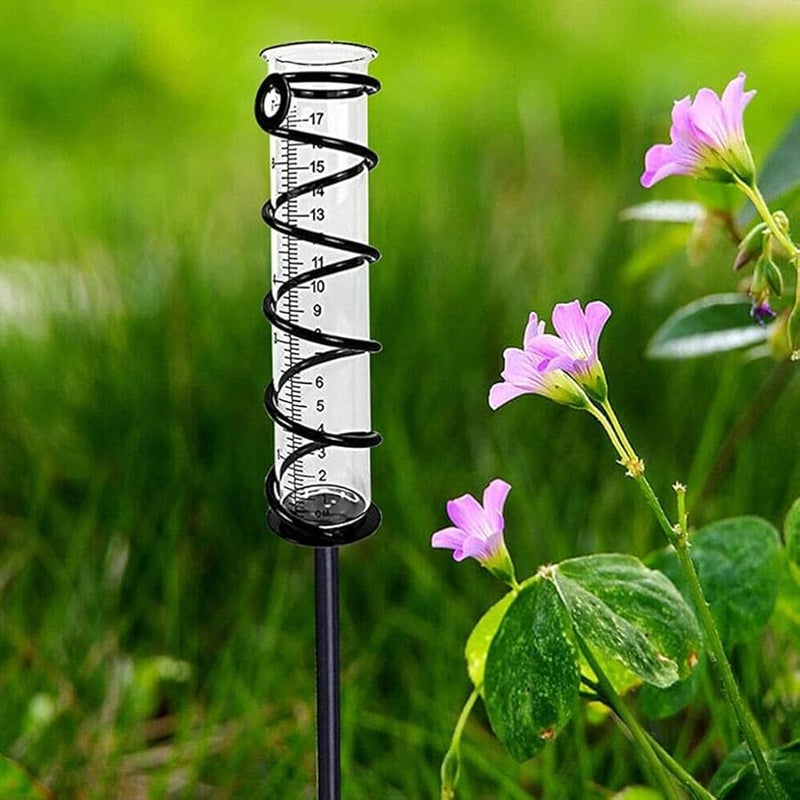 سعة كبيرة 8 25 بوصة أنبوب استبدال مقياس المطر شفاف مقاوم للتشقق - Image 3